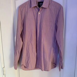 H&M Purple Casual Button Down Shirt